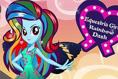 Одень Радугу Дэш - Equestria Girls Rainbow Dash
