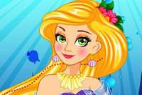 Русалка Рапунцель - Rapunzel Mermaid Makeover